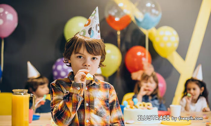 pesta ulang tahun anak di restoran